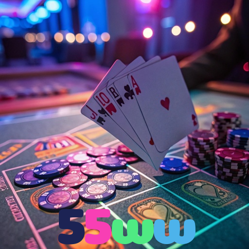 55ww：Aposte no futebol, jogue poker e conquiste vitórias épicas!