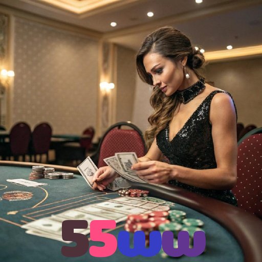 55ww：Jogue poker, aposte no futebol e ganhe em grandes jogos de cassino!