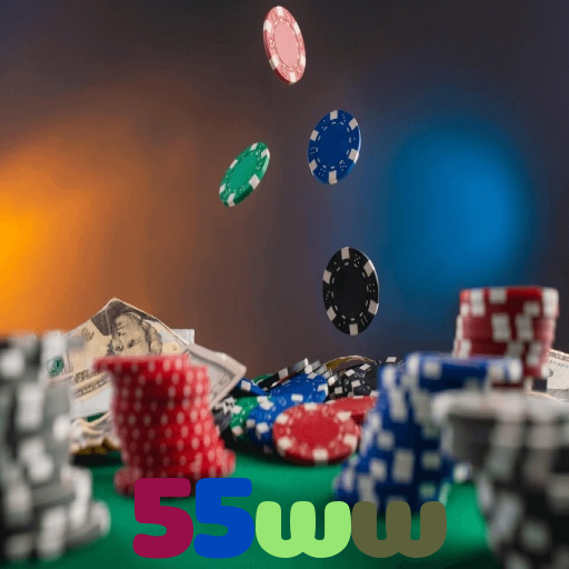 55ww：Jogue poker, aposte no futebol e ganhe em grandes jogos de cassino!