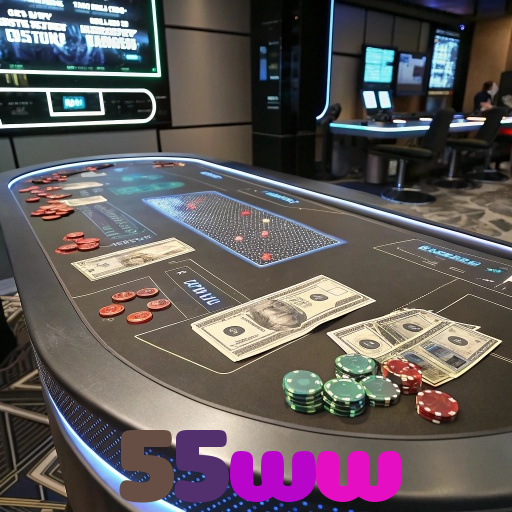 55ww：Jogue poker, aposte no futebol e ganhe em grandes jogos de cassino!
