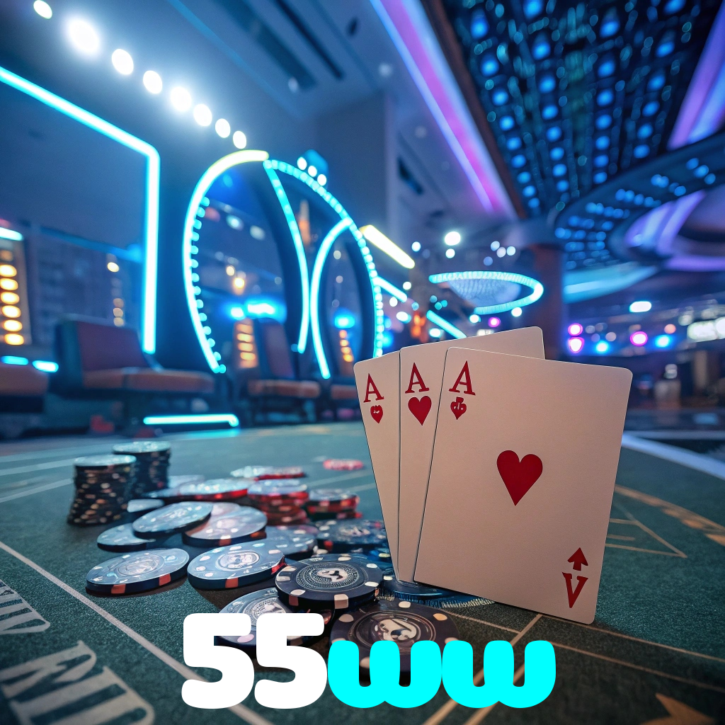 55ww：Aposte no futebol, jogue poker e conquiste vitórias épicas!