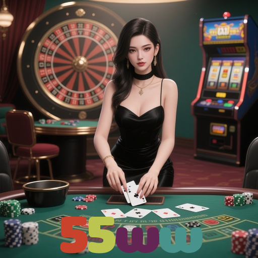 55ww：Jogue poker, aposte no futebol e ganhe em grandes jogos de cassino!