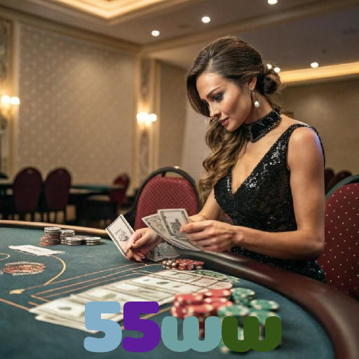 55ww：Jogue poker, aposte no futebol e ganhe em grandes jogos de cassino!